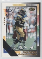 1992 Wild Card 5 Stripe Sean Gilbert #385 Rookie RC 0a1. rookie card picture