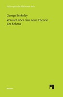 George Berkeley | Versuch üBer Eine Neue Theorie Des Sehens Und Die Theorie...