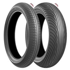 Motorcycle Race Tyres Bridgestone W01 RAIN SOFT 90/580R17 & 120/595R17 Yamaha