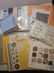 Big Creative Memories Paper Lot