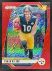 2024 Panini Prizm Football Red Shimmer Roman Wilson #384 PSA 7.5