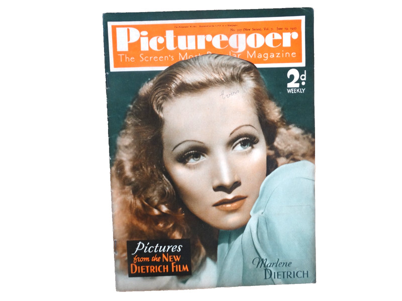 Picturegoer – June 19, 1937 – Marlene Dietrich