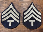WWII U.S. Army Tech Sgt Chevrons - Pair — photo 1