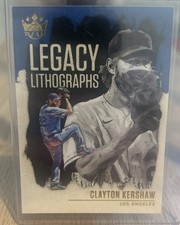 2021 Panini Diamond Kings - Legacy Lithographs Clayton Kershaw #LL-10