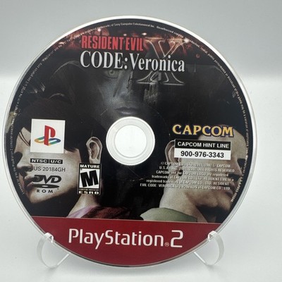 Resident Evil Code: Veronica X (Sony PlayStation 2, 2001) Disc Only Tested Ps2