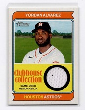 2023 Topps Heritage Yordan Alvarez Clubhouse Collection Relic - #CCR-YA