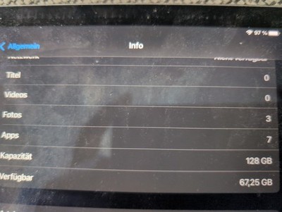 Apple iPad Pro 1. Gen 128GB, Wi-Fi + 4G (Ohne Simlock), 9,7 Zoll - Space Grau