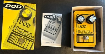DOD 250 Preamp Overdrive Reissue Guitar Pedal (New)