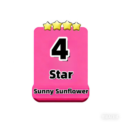 Monopoly ,     ,Sunny Sunflower ,4 stars ,go sticker ,Set:12-8