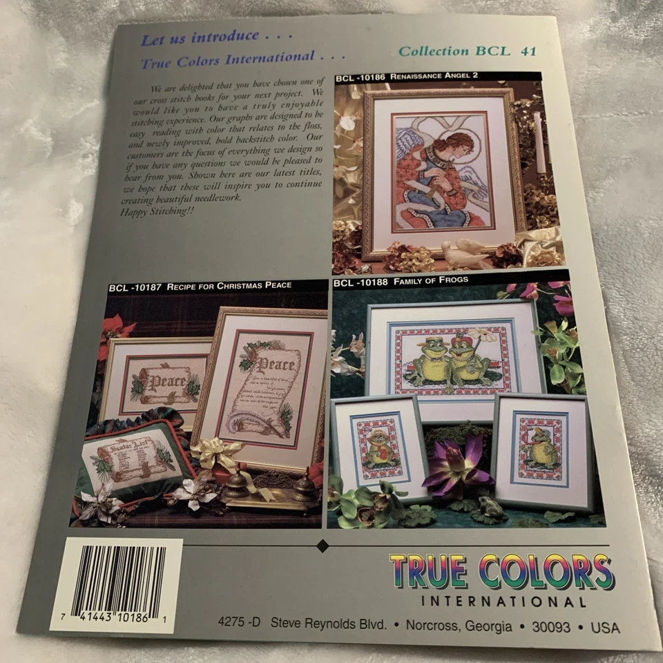True Colors Cross-Stitch Renaissance Angel 2 BCL-10186 By Michele Johnson - Image 3 of 4