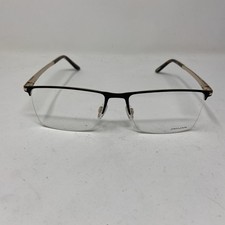 Jaguar Mod 33127 6100 56-17-145 Black Gold Flex Hinge Eyeglasses 257X