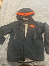 Helly hansen men’s SOGN SHELL 2.0 Jacket Medium New Excellent Condition Worn Onc