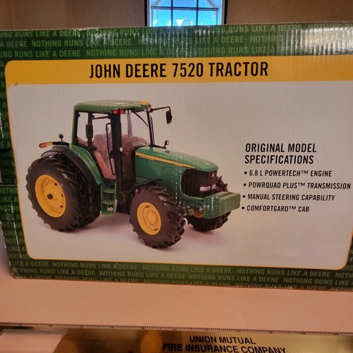 Ertl John Deere 7520 MFD Tractor Collect Edition 1/16 JD-15584A-1HC-B Britains - Picture 8 of 9