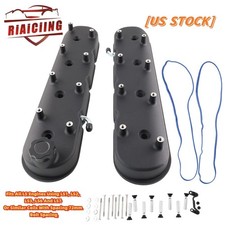 Ls Cast Aluminum Tall Black Pair Valve Covers W Coil Mounts For Ls1 Ls2 Ls3 New Ls Cast Aluminum Tall Black Pair Valve Covers W Coil Mounts For Ls1 Ls2 Ls3 New