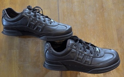 Helly Hansen Copenhagen Brown Leather Casual HH Lace Up Shoes Men's Sz US 9 EUC