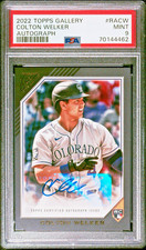 2022 Topps Gallery Autograph Colton Welker RC Auto PSA 9