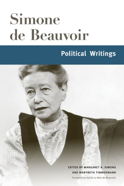 Political Writings by Simone de Beauvoir PAPERBACK 9780252085949