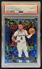 2024-25 Select Stephon Castle Courtside Light Blue Disco Prizm RC #/99 PSA 10