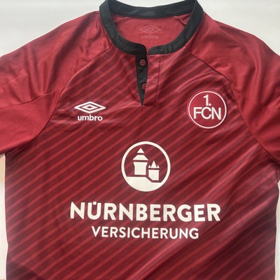 Nurnberg FC Home Umbro Jersey 2018 - 2019 Mens Small Germany Bundesliga Soccer