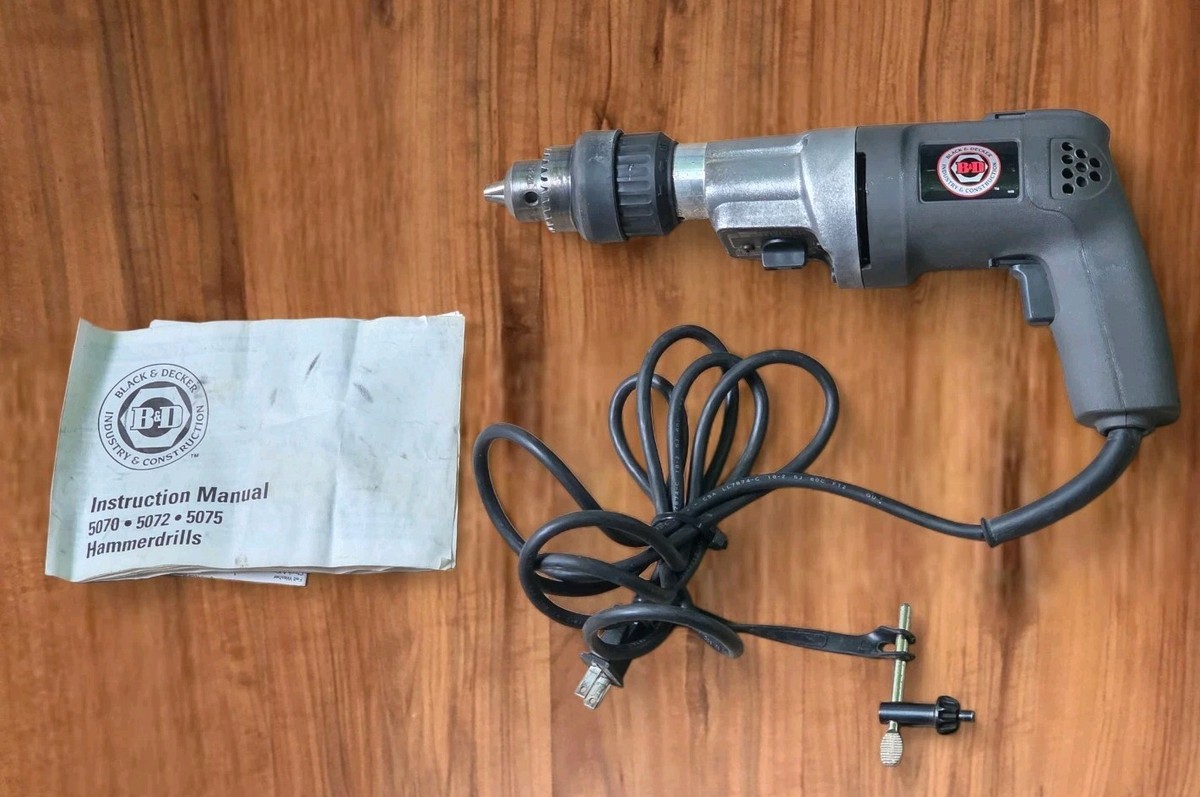 Black and Decker B&D 5072 Industrial Heavy Duty 1/2