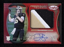 2021 Certified Freshman Fabric Signatures Mirror Red 27/199 Ian Book Auto 0l1q