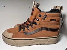 Vans Sk8-Hi MTE-2 Primaloft Brown Black Suede Hiking Boots 507698 Men’s Sz6.5/8W