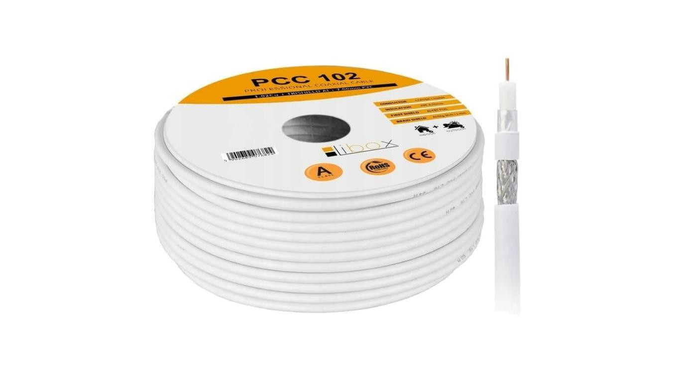 Центральный кабель PCC 102 trishield HD Libox rolka - 100 м 9590₽