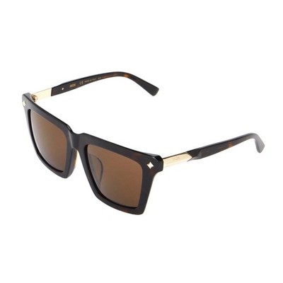 MCM Women's Brown Sunglasses MCM602SA 214 Star Detailing