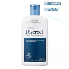 Restoria Discreet Hair Cream 250ml   Grey Hair Reversal  Natural Color Restore