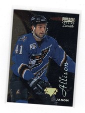 1996/97 Zenith Artist's Proof #125 Jason Allison