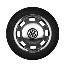 Genuine Volkswagen 17 In Heritage Wheel Cz8 - Black 5c0-601-025-m-ax1 Genuine Volkswagen 17 In Heritage Wheel Cz8 - Black 5c0-601-025-m-ax1