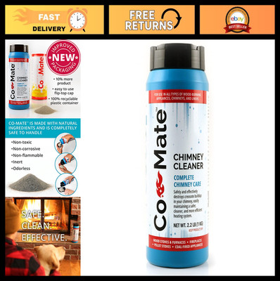 Chimney Cleaner 2.2 lb - Removes Creosote, Reduces Emissions, Protects Against C