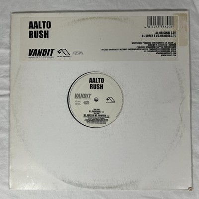 Aalto - Rush - 12'' Vinyl - 2003 Vandit Records - Trance