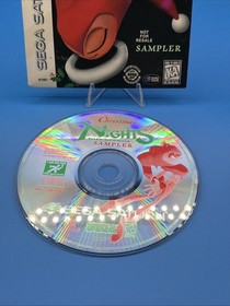Sega Saturn Christmas Nights Into Dreams Sampler Disc NTSC US Game Exclusive 