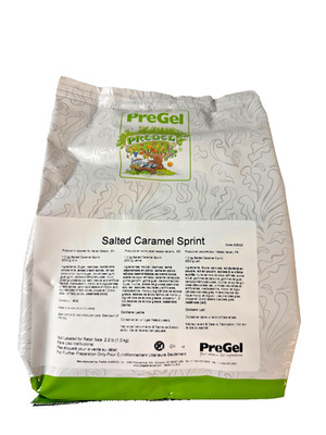 PREGEL SALTED CARAMEL SPRINT COMPLETE POWDER MIX FOR ITALIAN GELATO