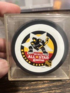 1996 All Star Game Boston NHL Hockey Puck (KC)