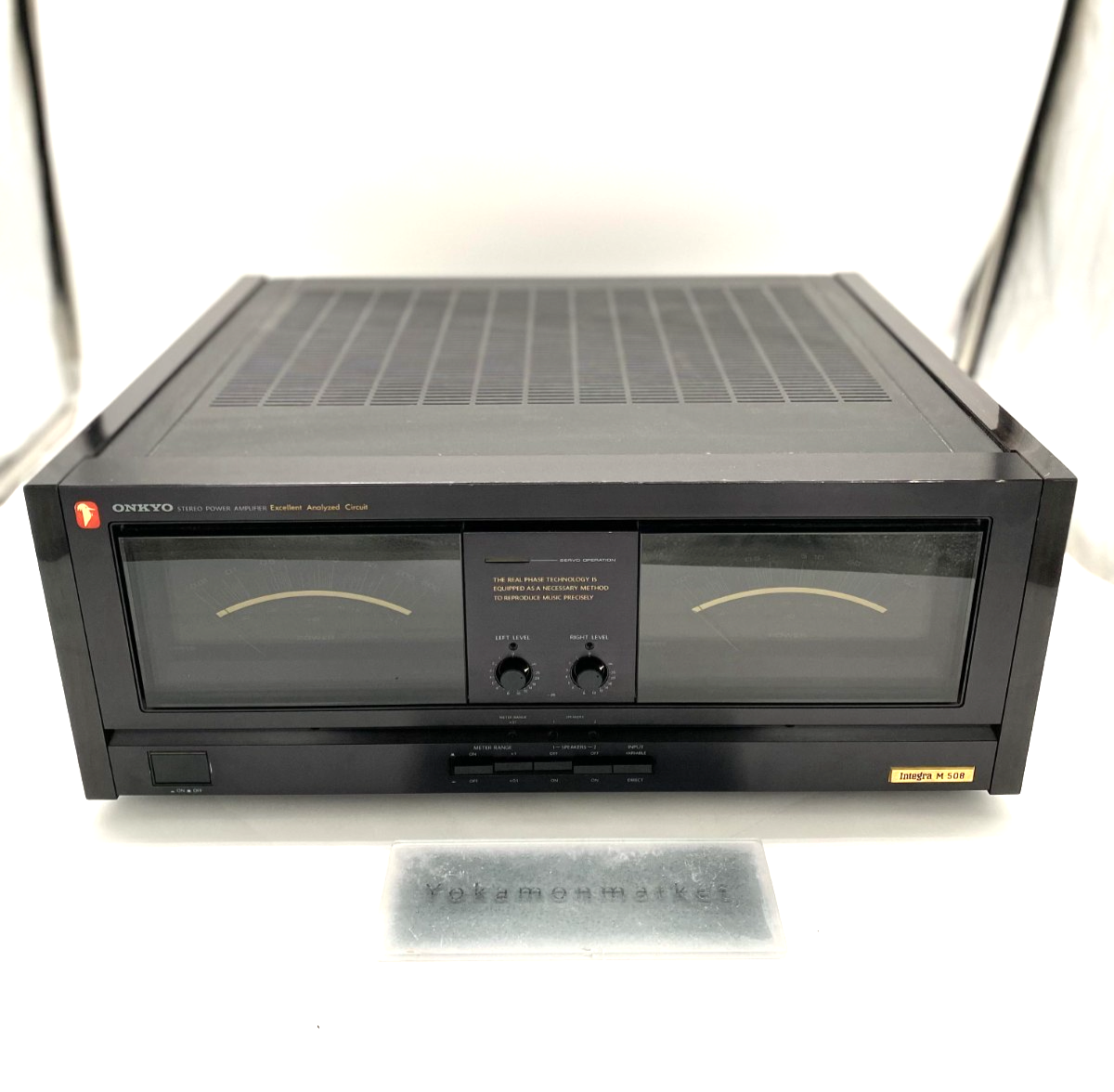 ONKYO M-508 Integra Stereo Power Amplifier Vintage 200W Used 1Day