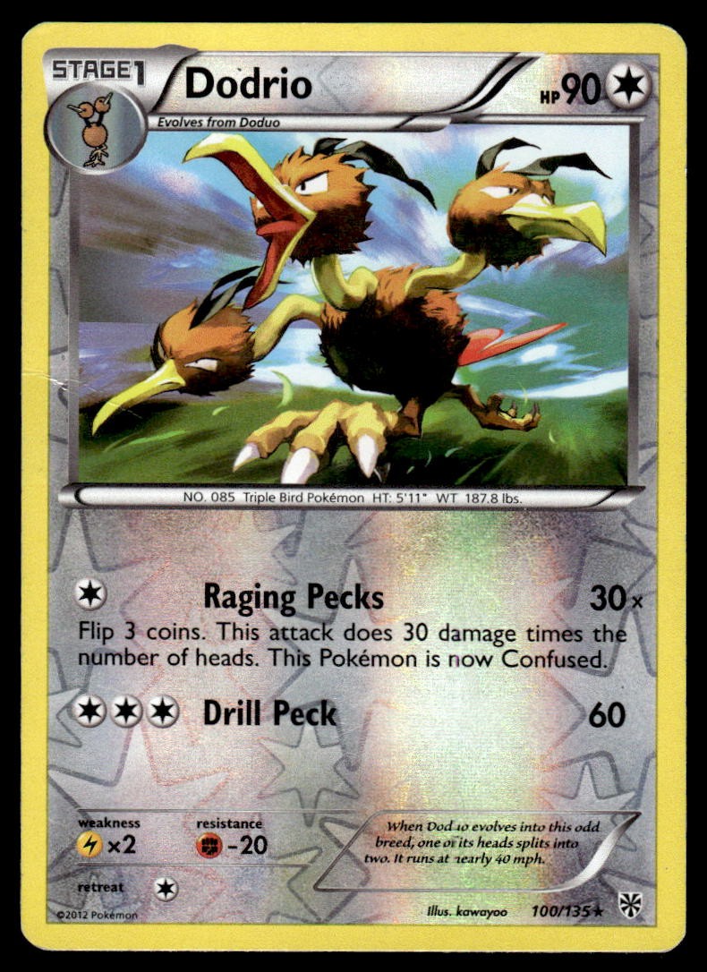 Plasma Storm #100/135 Dodrio