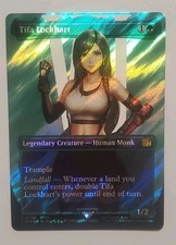 Tifa Lockhart (Borderless) (Surge Foil) Final Fantasy Foil for