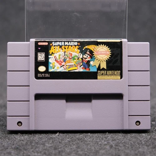 Super Mario All-Stars (SNES) Cartridge Only - Authentic Acceptable Condition