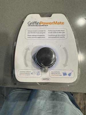 #ad Griffin PowerMate USB Multimedia Controller Knob Dial NA16029 $37.50