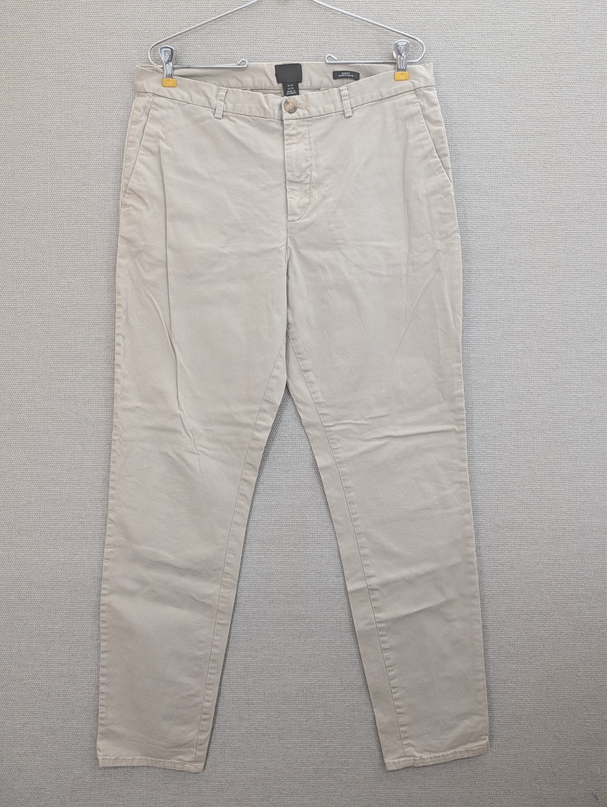H&M Women's Pants Size 33 Khaki Slim Fit