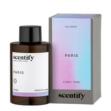 Scentify Paris Aroma Oil Refill Scent for Oil Diffusers - Berry, Floral, Amber,