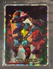 1992 Marvel Masterpieces Colossus Prism Vending Machine Sticker