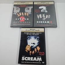 Scream Trilogy DVD Collector s Series 1 2 3 Scream 2 3 SEALED Horror...