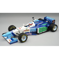 Benetton B196 N.3 Brazilian GP 1996 J.Alesi Rain Tyres W/Driver 1:18 Tecnomodel