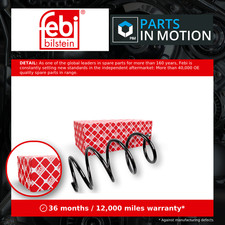Coil Spring fits RENAULT MEGANE Mk3 1.6 Front 2008 on Suspension 540100023R Febi
