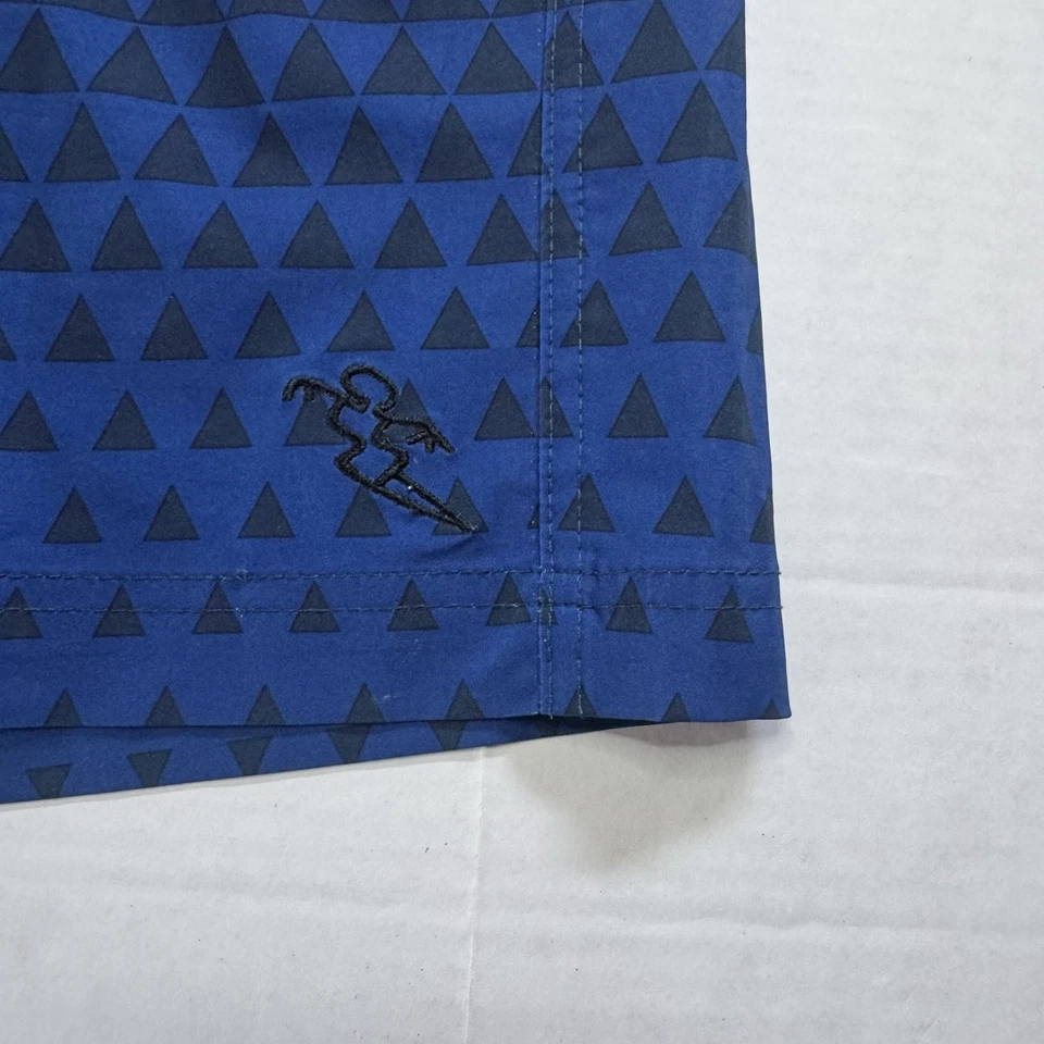 Shorts Da Hui Coleção Híbrida Masculino Tamanho 38 Azul Usado Havaí Surf Swim Tribal - Imagem 2 de 4