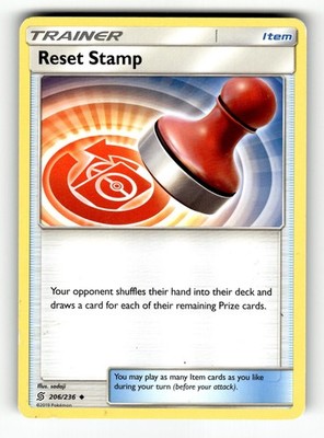 Reset Stamp [SM11 - 206/236] MP - Pokemon