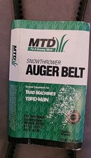 MTD OEM Part 754-0431 New Auger Belt Free Shipping Yard Machines Yard Man.